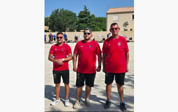 RETOUR SUR LE CHAMPIONNAT DE FRANCE TRIPLETTE PROVENCAL